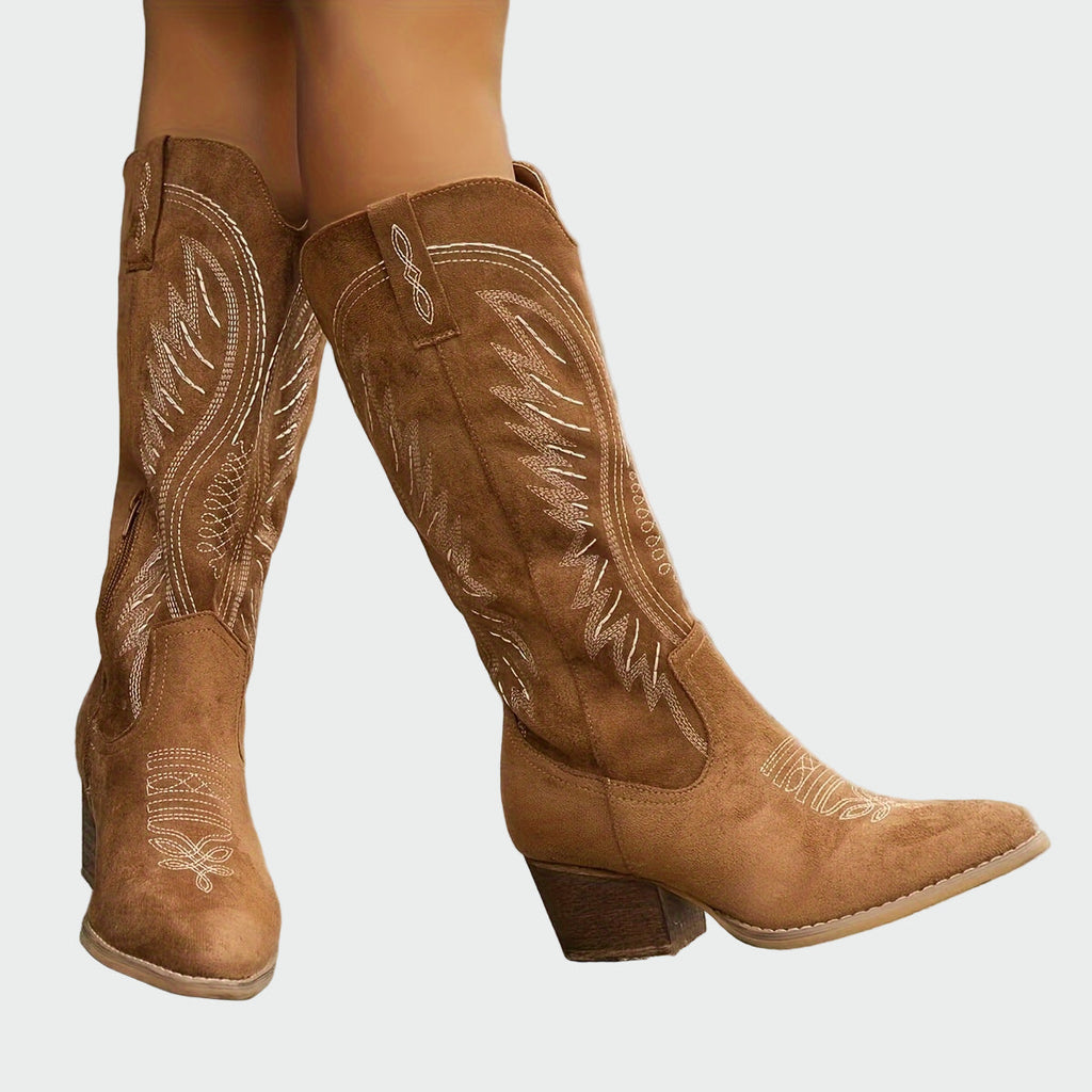 Botas Vaqueras Bordadas Anna™