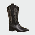 Botas Vaqueras de Cuero Coral™