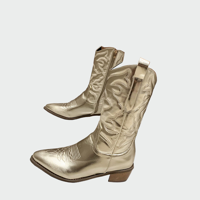 Botas Cowboy Metalizadas Mila™