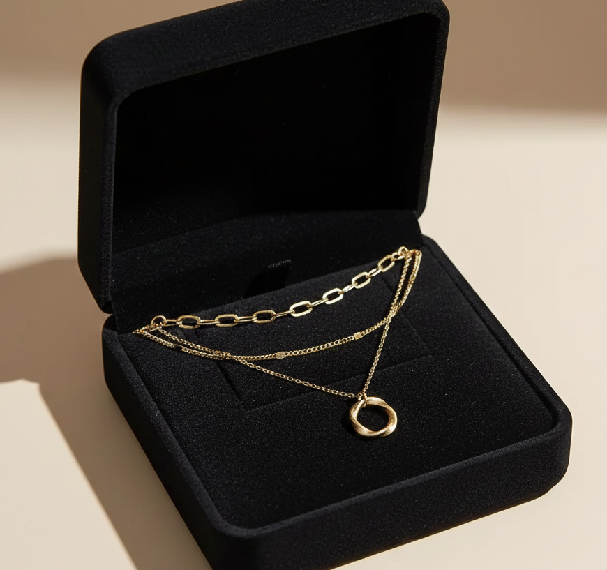 Collar Doble Colgante Aurora™