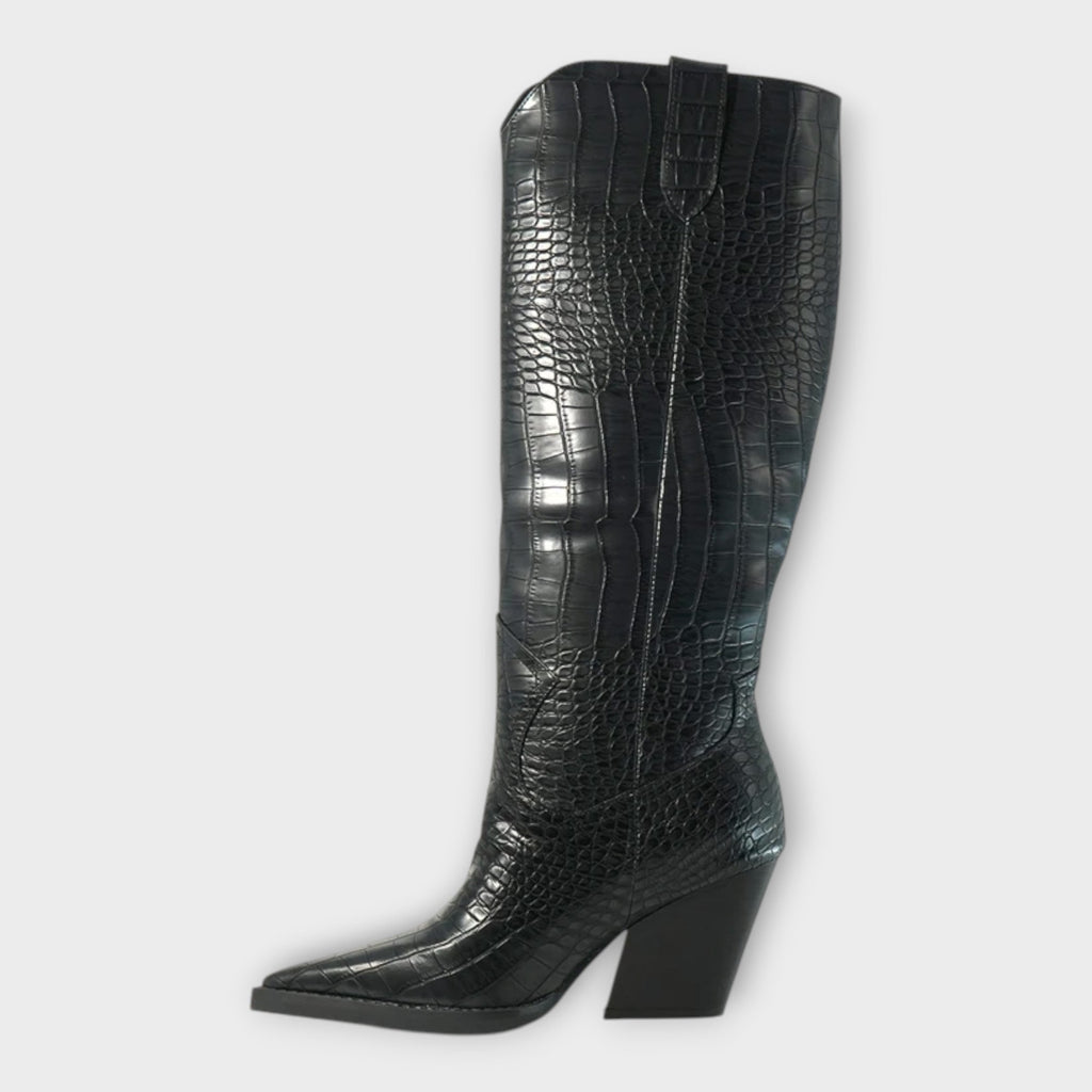 Tacones Efecto Cocodrilo Renata™