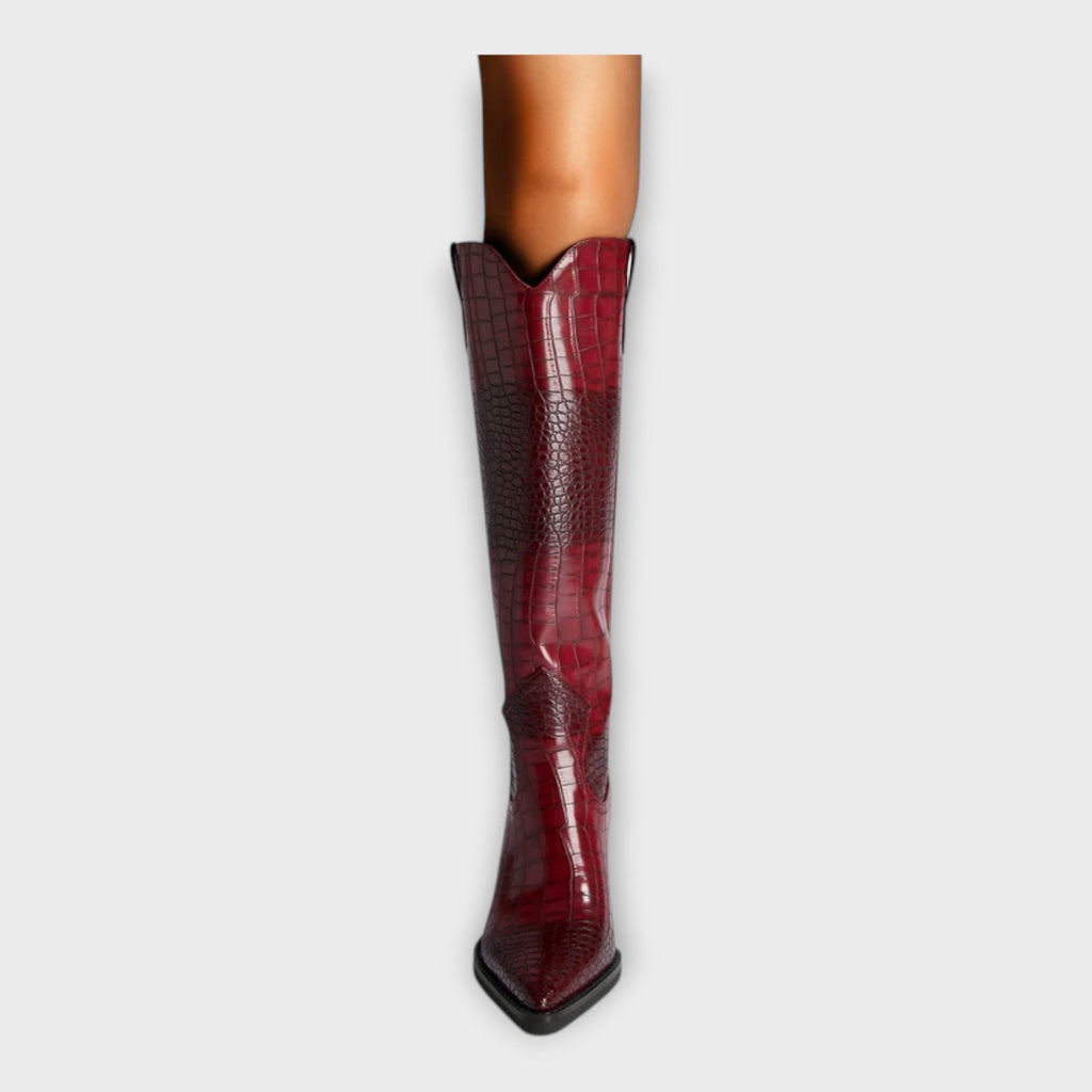 Tacones Efecto Cocodrilo Renata™