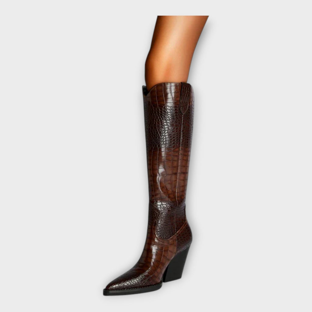 Tacones Efecto Cocodrilo Renata™