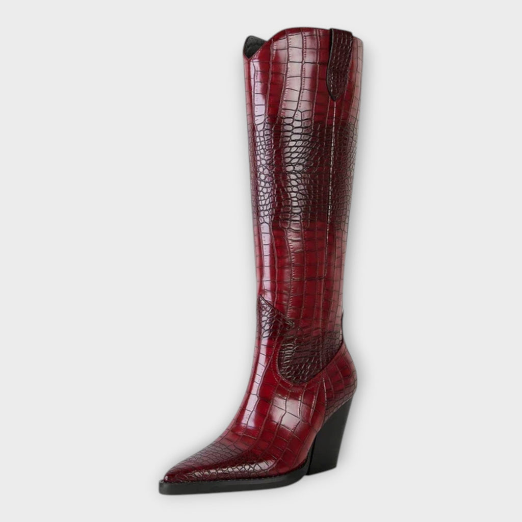 Tacones Efecto Cocodrilo Renata™