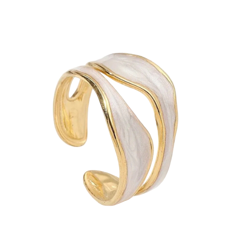Anillo Vintage de Oro Blanco Dream™