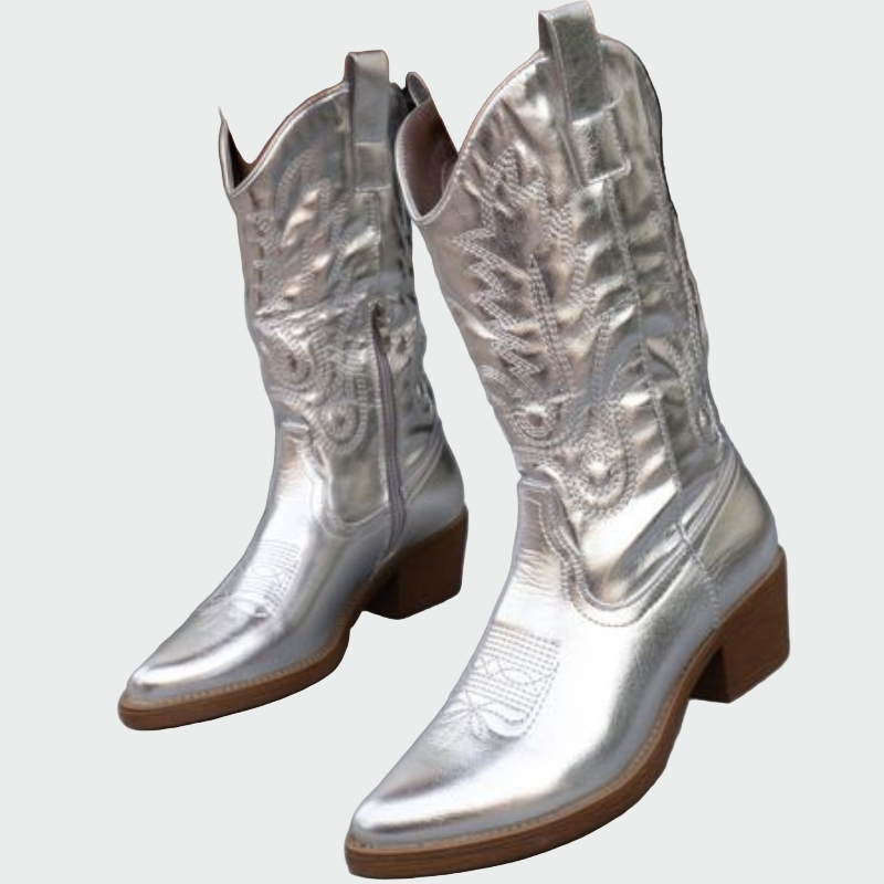 Botas Cowboy Metalizadas Mila™