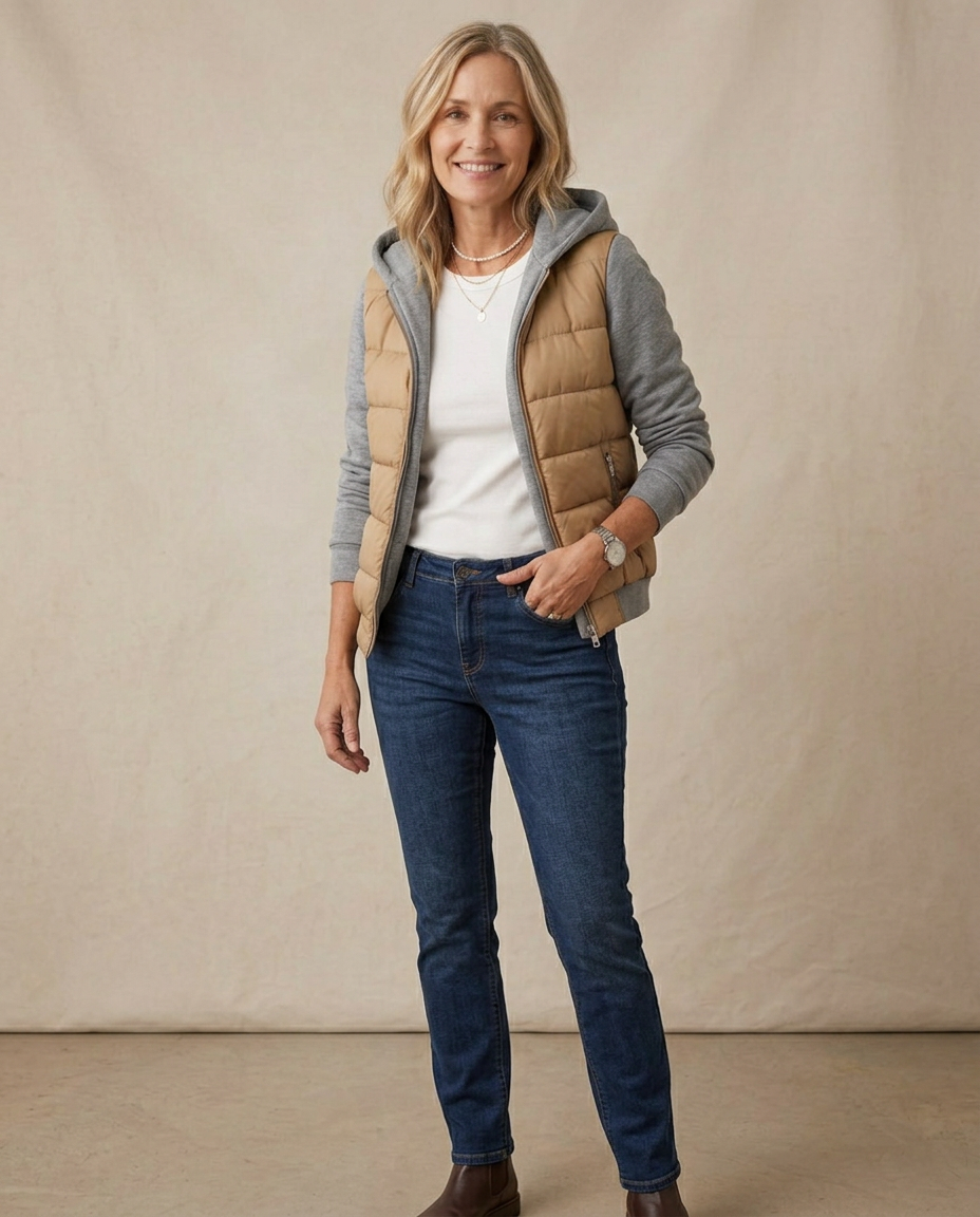 Chaqueta Acolchada Sabrina - Beige