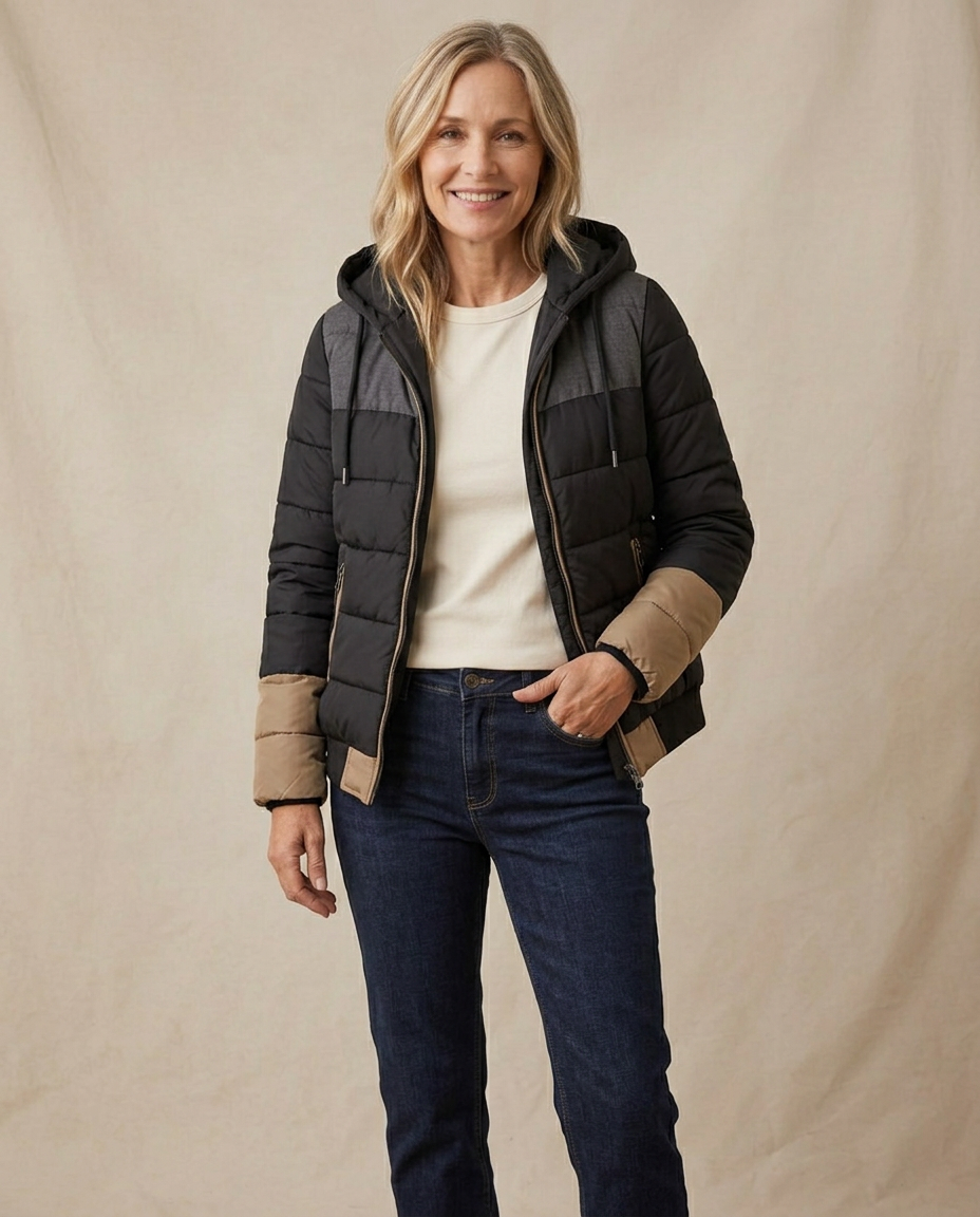 Chaqueta Acolchada Sabrina - Negro