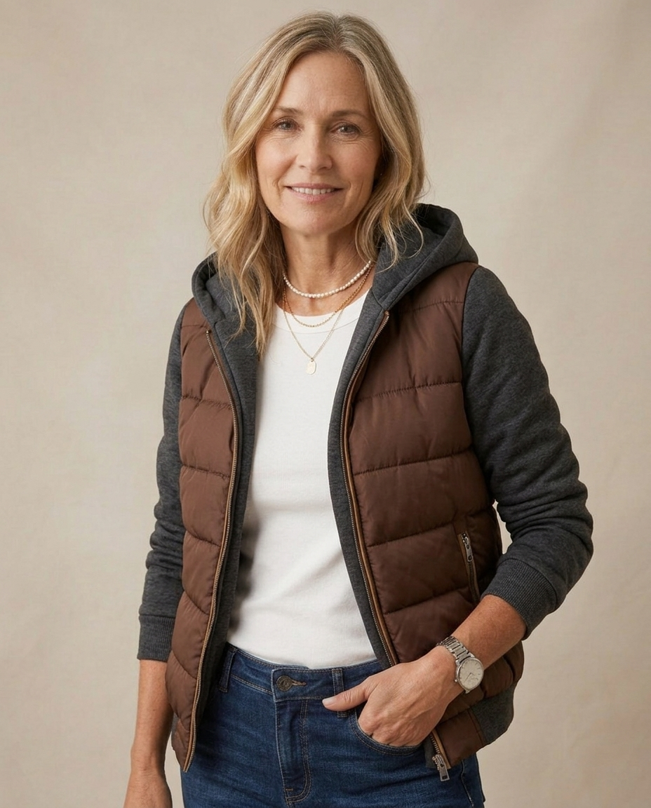 Chaqueta Acolchada Sabrina - Marrón
