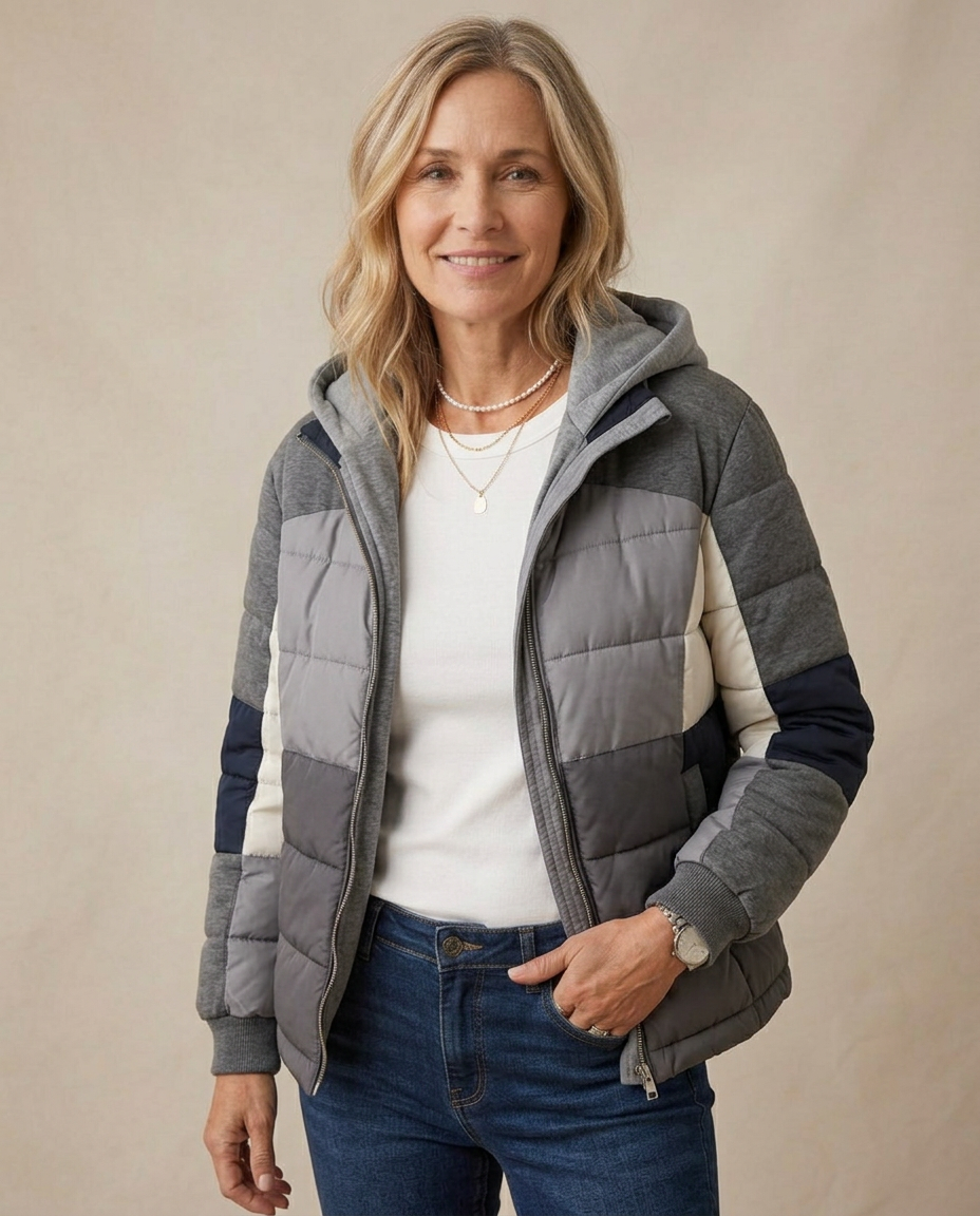 Chaqueta Acolchada Sabrina - Gris