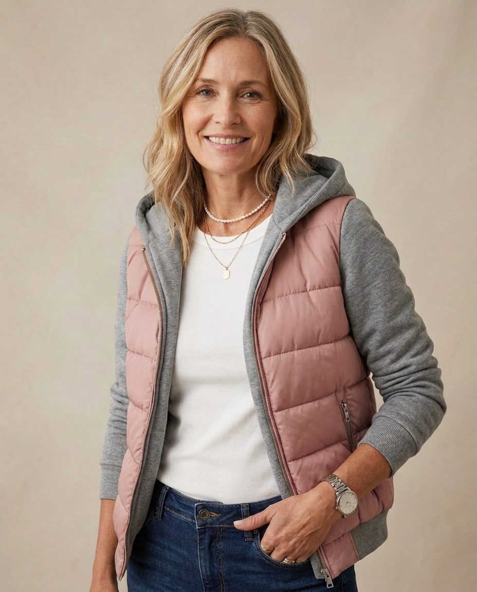 Chaqueta Acolchada Sabrina - Rosa