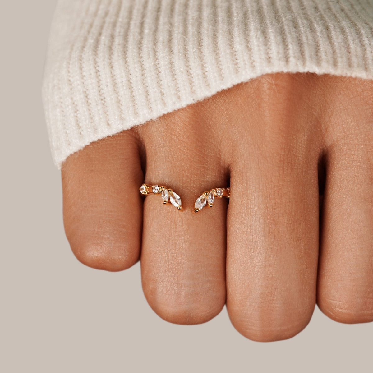 Anillo Chapado en Oro Johana™