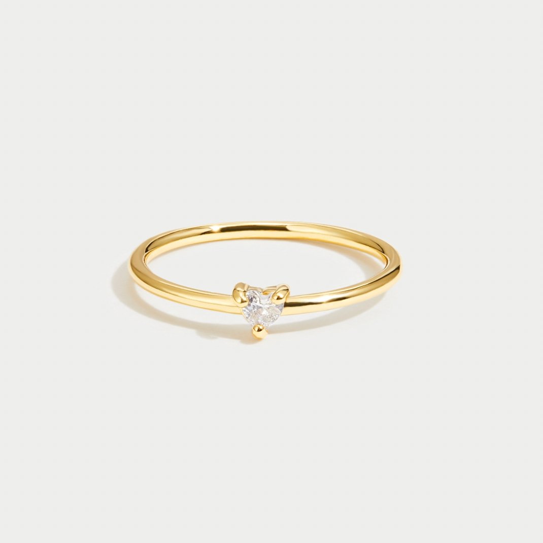 Anillo de Corazón de Cristal Aurora™