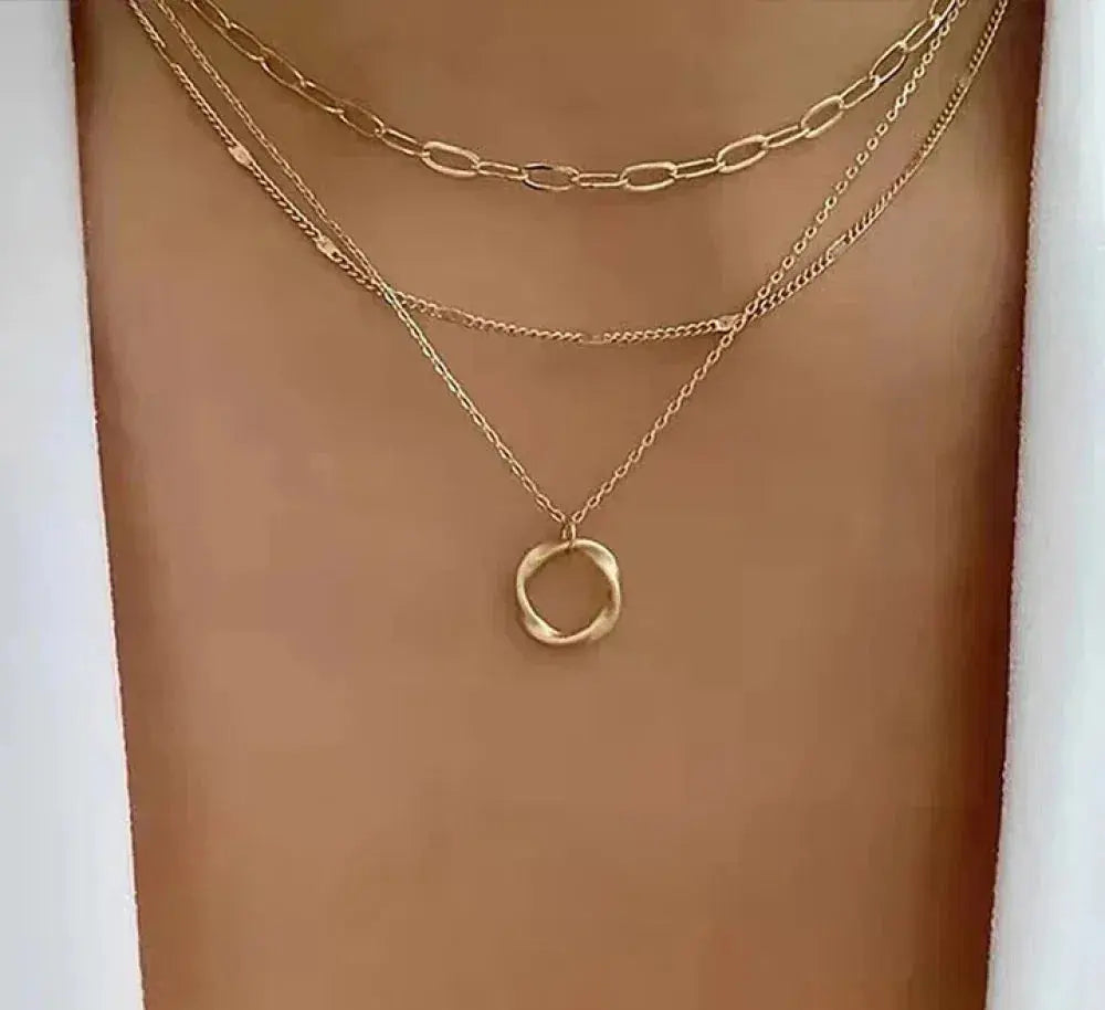 Collar Doble Colgante Aurora™